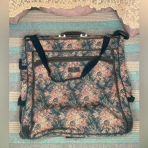 Atlantic: vintage floral wardrobe bag
